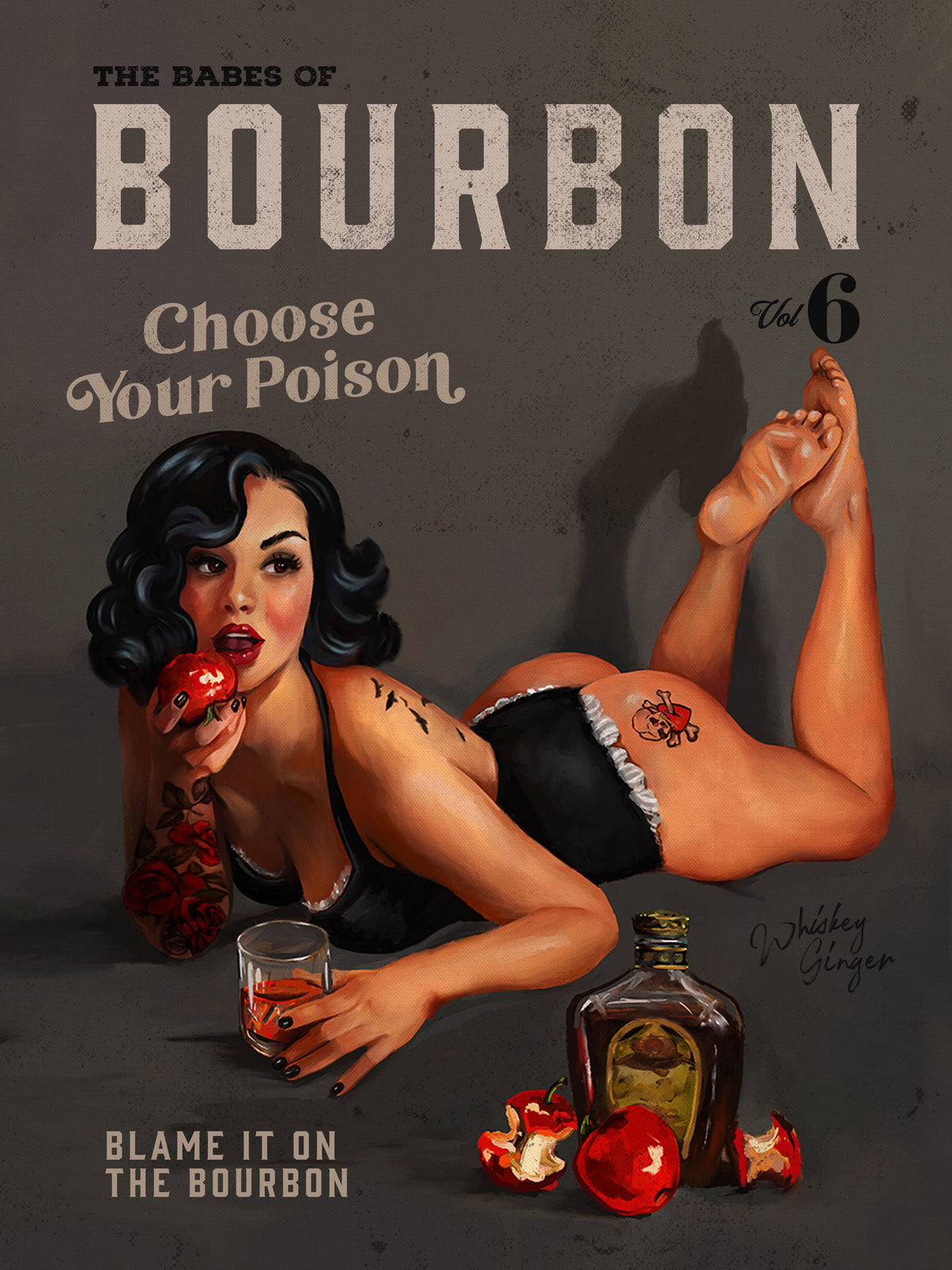 poster-print-babes-of-bourbon-vol-6-choose-your-poison-sexy-pinup