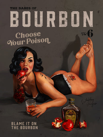 poster-print-babes-of-bourbon-vol-6-choose-your-poison-sexy-pinup