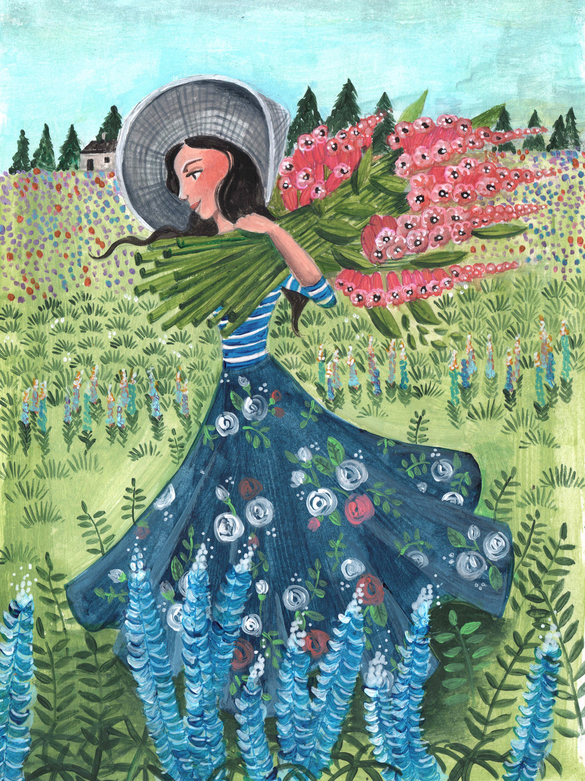 acrylic-print-walking-with-fieldflowers