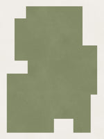 acrylic-print-green-geometric-form