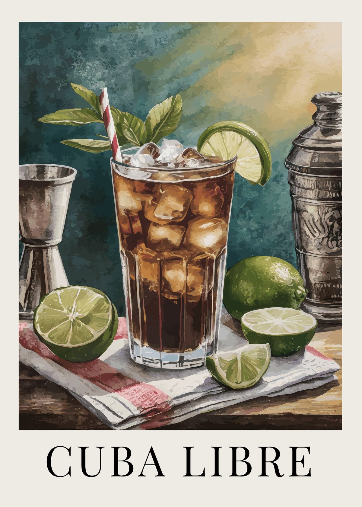 framedposter-print-cuba-libre