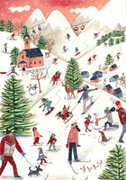 poster-print-mountain-landscape-with-houses-in-the-snow-christmas
