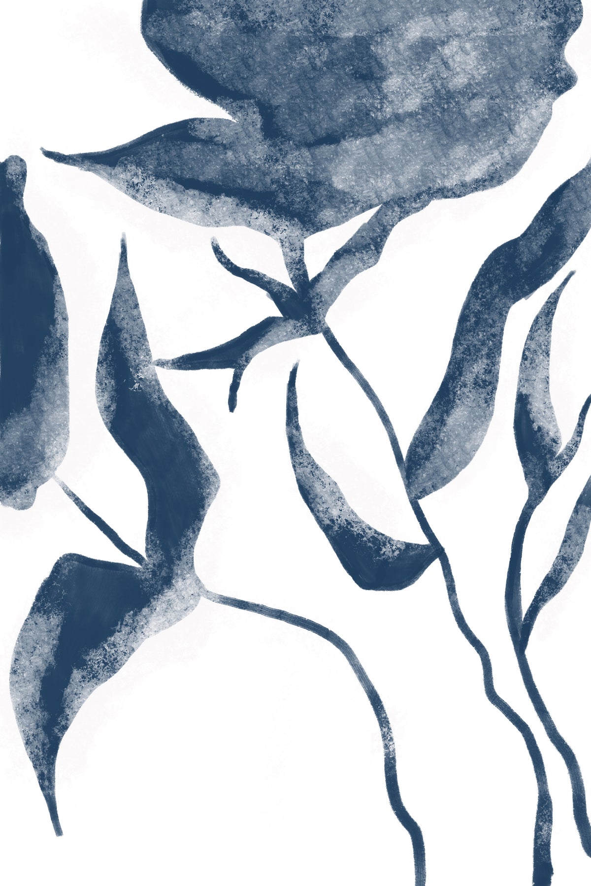 framedposter-print-blue-flowers