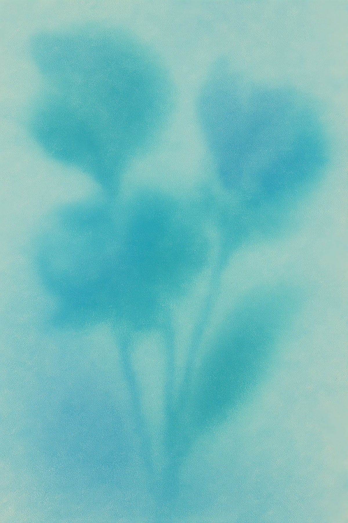 acrylic-print-aqua-bloom-silhouette