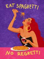aluminium-print-eat-spaghetti-no-regretti