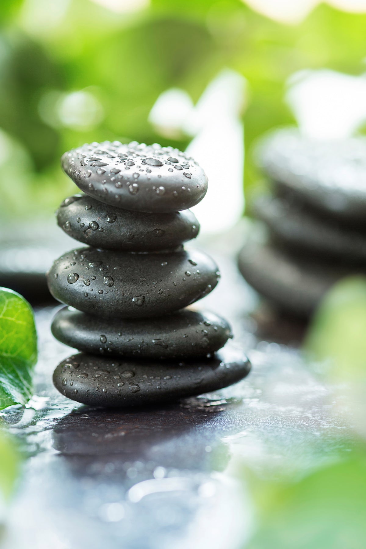 acrylic-print-zen-pebbles