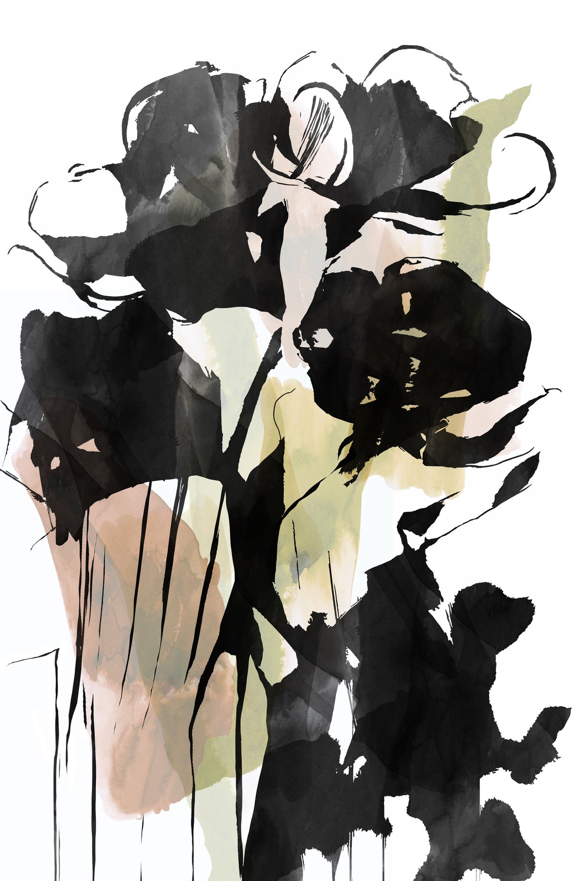 framedcanvas-print-black-floral-study-no2