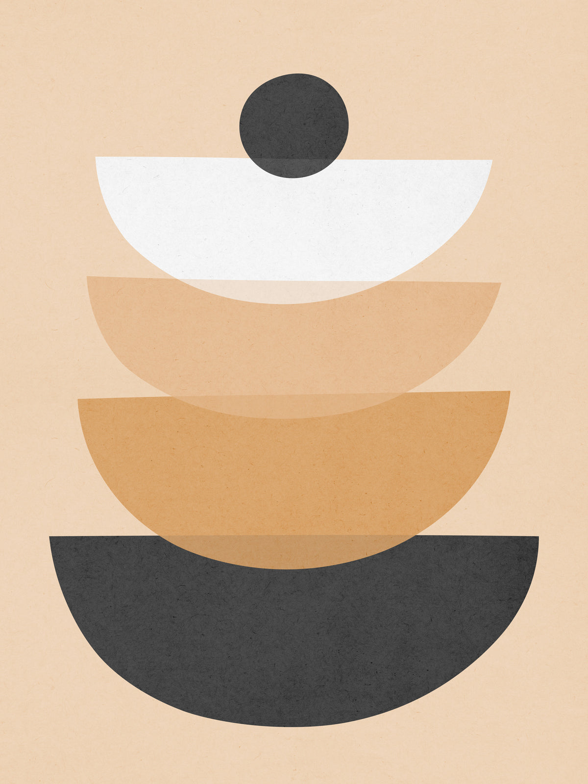aluminium-print-organic-geometry-semicircles-pattern-2