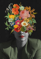 framedcanvas-print-green-vintage-bouquet