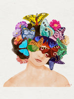 framedposter-print-butterfly-head
