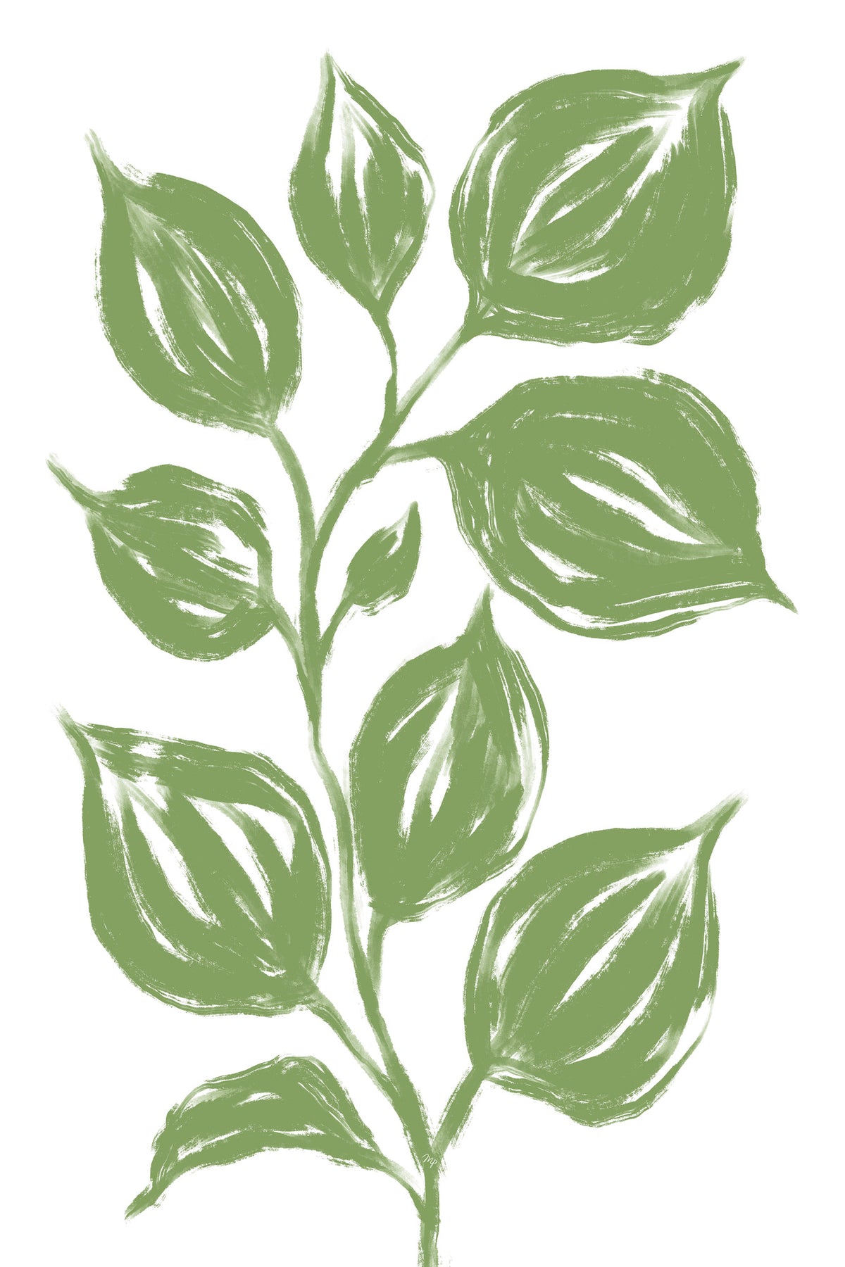 acrylic-print-green-leaves-2