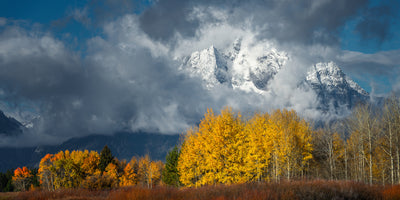 aluminium-print-snow-mountain-in-autumn