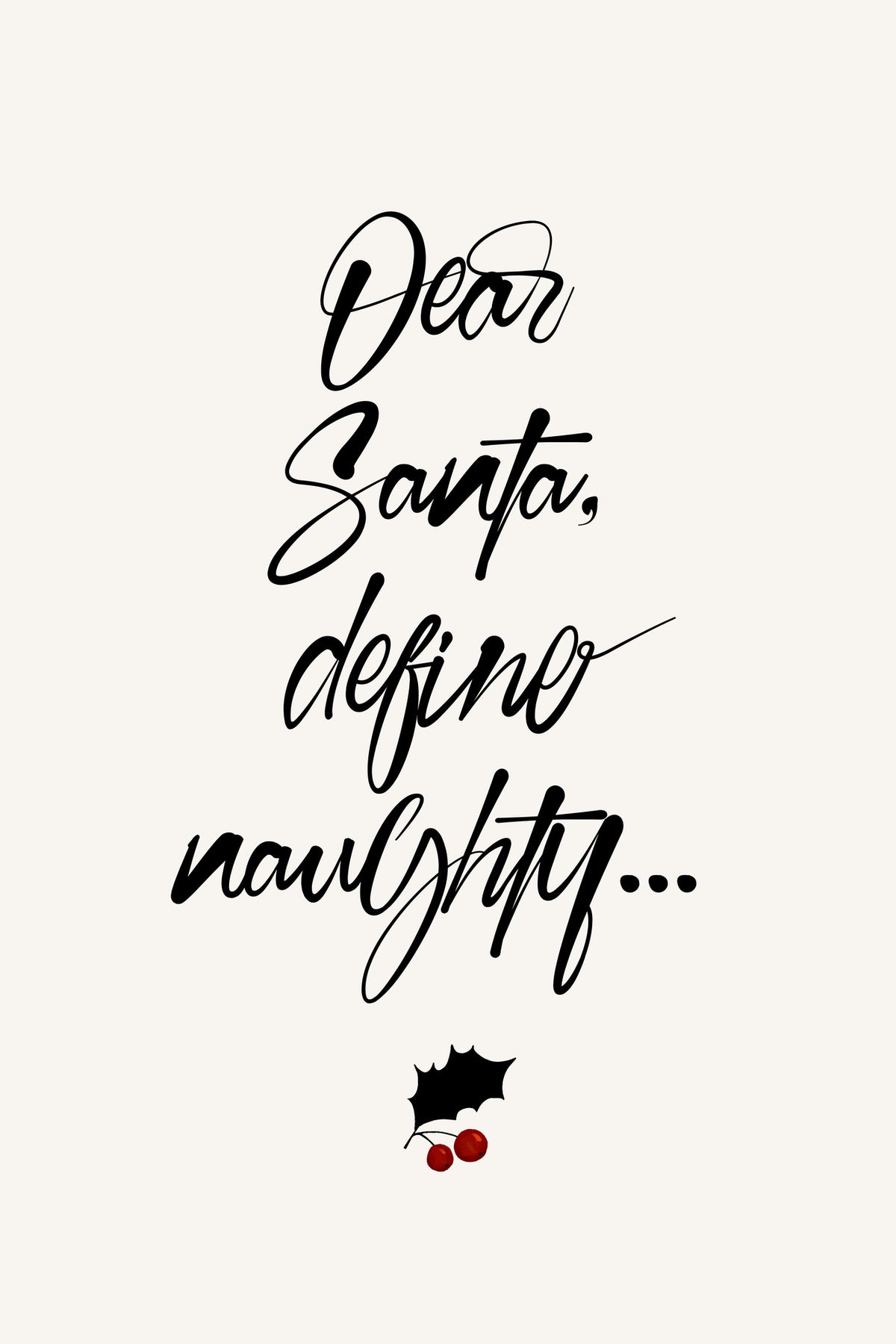 framedposter-print-dear-santa