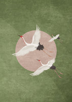aluminium-print-cranes-in-flight-4