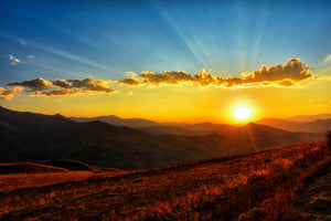 modern-3-piece-acrylic-print-sunset-in-the-world-of-mountains