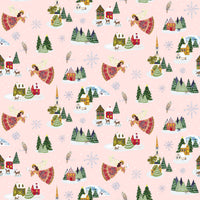 acrylic-print-christmas-village