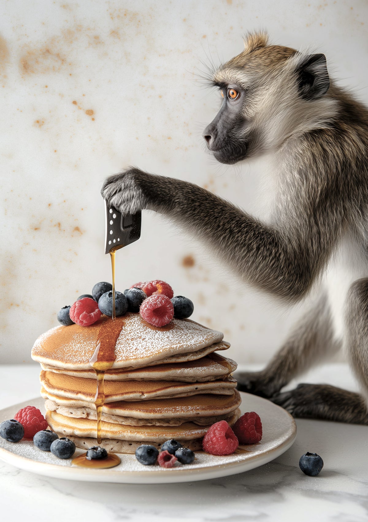 framedposter-print-monkey-maple-morning