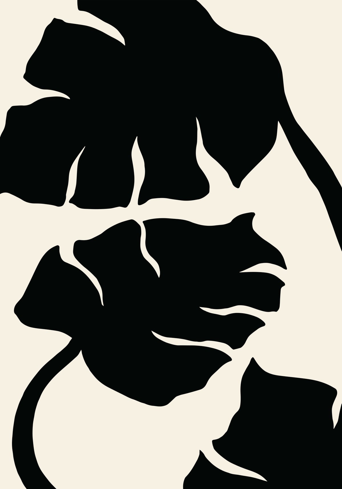 framedcanvas-print-monstera-black