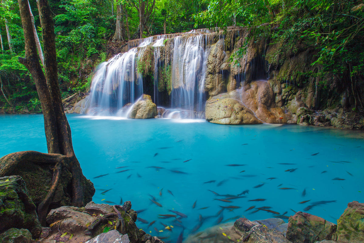 canvas-print-nature-waterfall