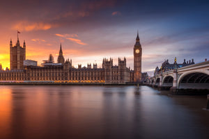 canvas-print-london-palace-of-westminster-sunset