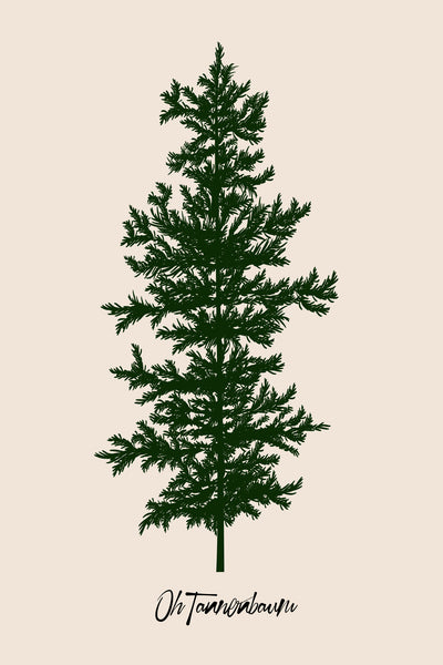 poster-print-oh-tannebaum-green