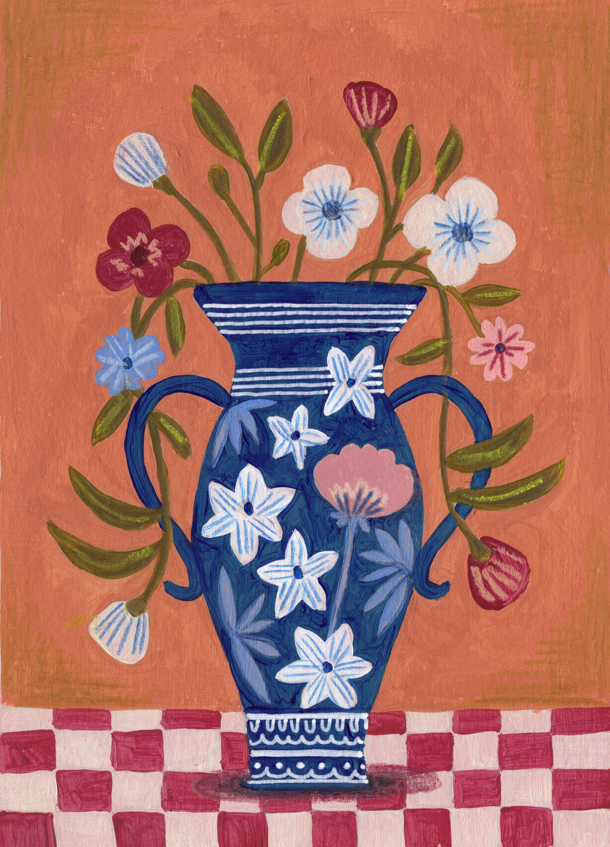 aluminium-print-vase-wild-flowers-bouquet