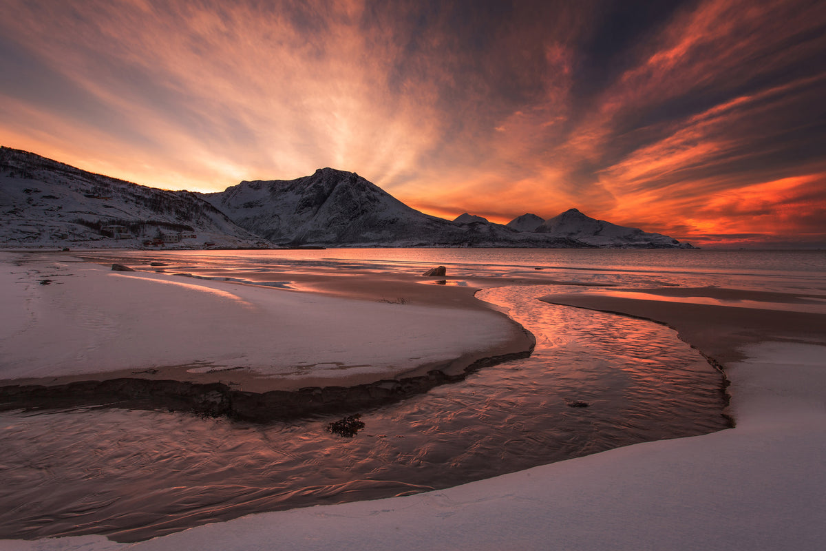 3-piece-aluminium-print-golden-sunset