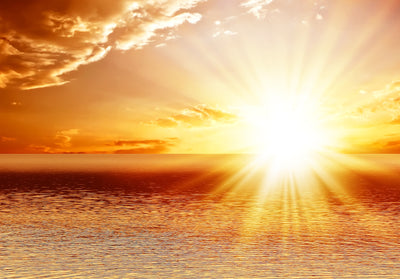 poster-print-calm-sea-glowing-sky