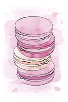 framedcanvas-print-yummy-pink-macarons