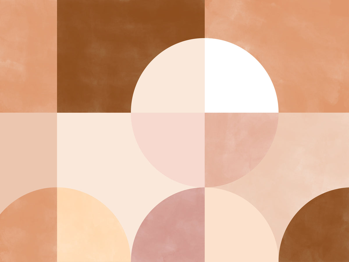poster-print-geometric-shapes-with-warm-earthy-tones