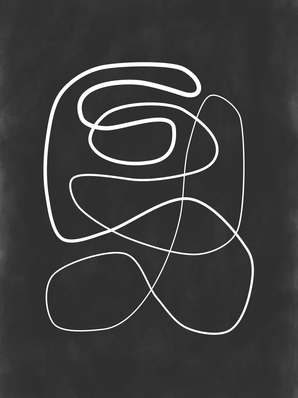 acrylic-print-fluid-white-lines-on-a-dark-background