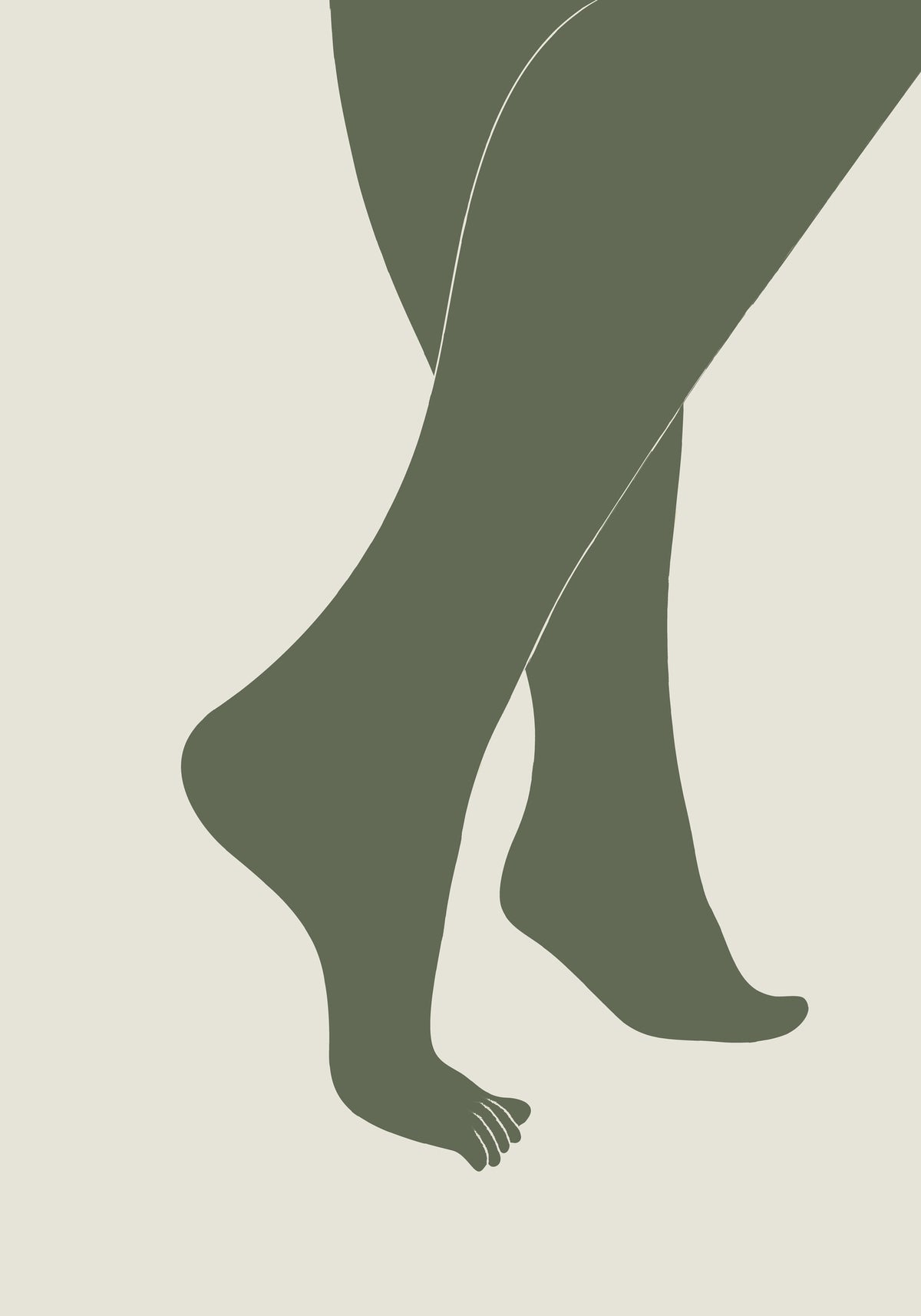 aluminium-print-tip-toe-green