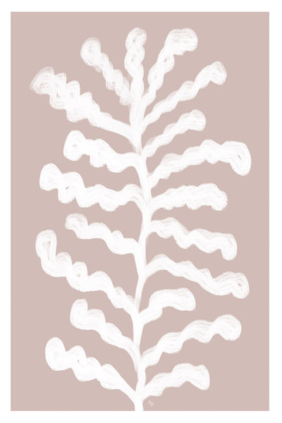poster-print-white-plant-with-wavy-branches