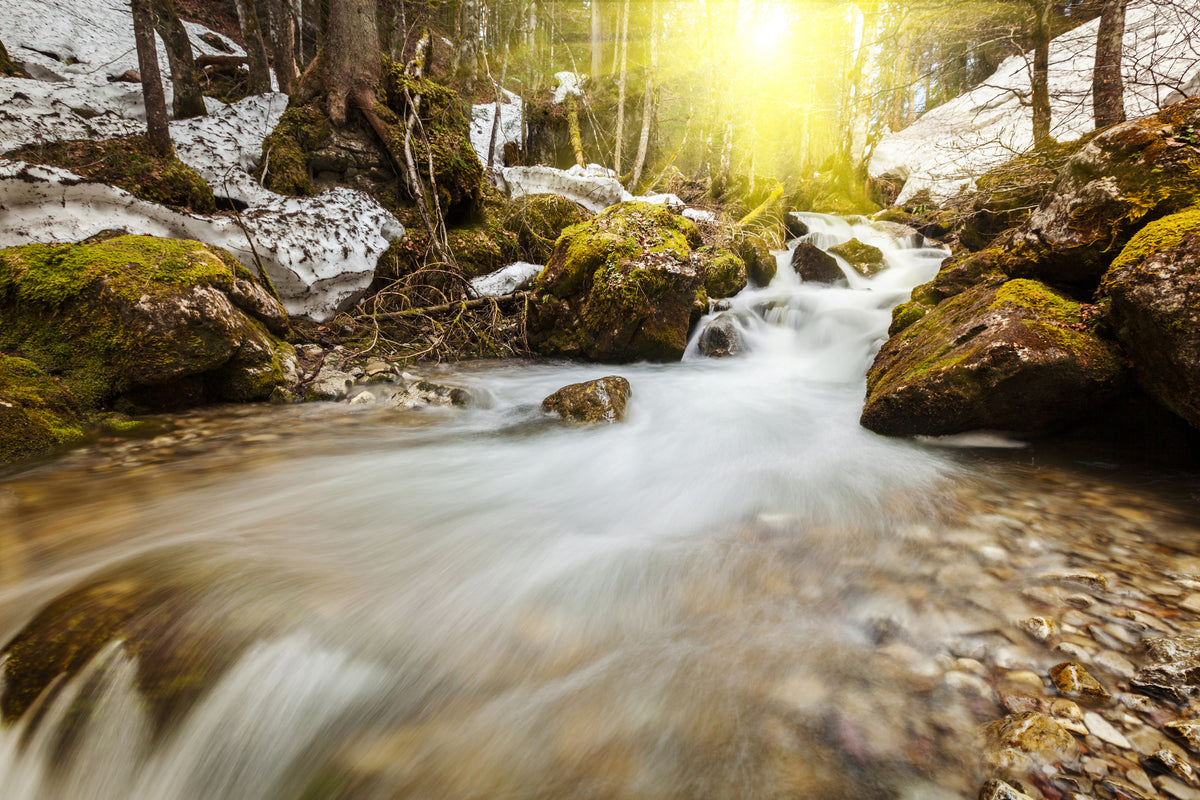 modern-3-piece-aluminium-print-cascading-waterfall
