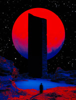 framedcanvas-print-red-moon-aura