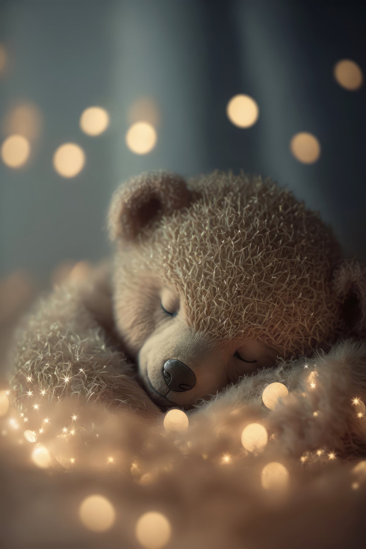 acrylic-print-dreamy-bear-snooze