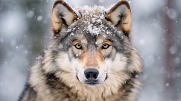 5-piece-canvas-print-a-wolf-portrait-at-snow-day