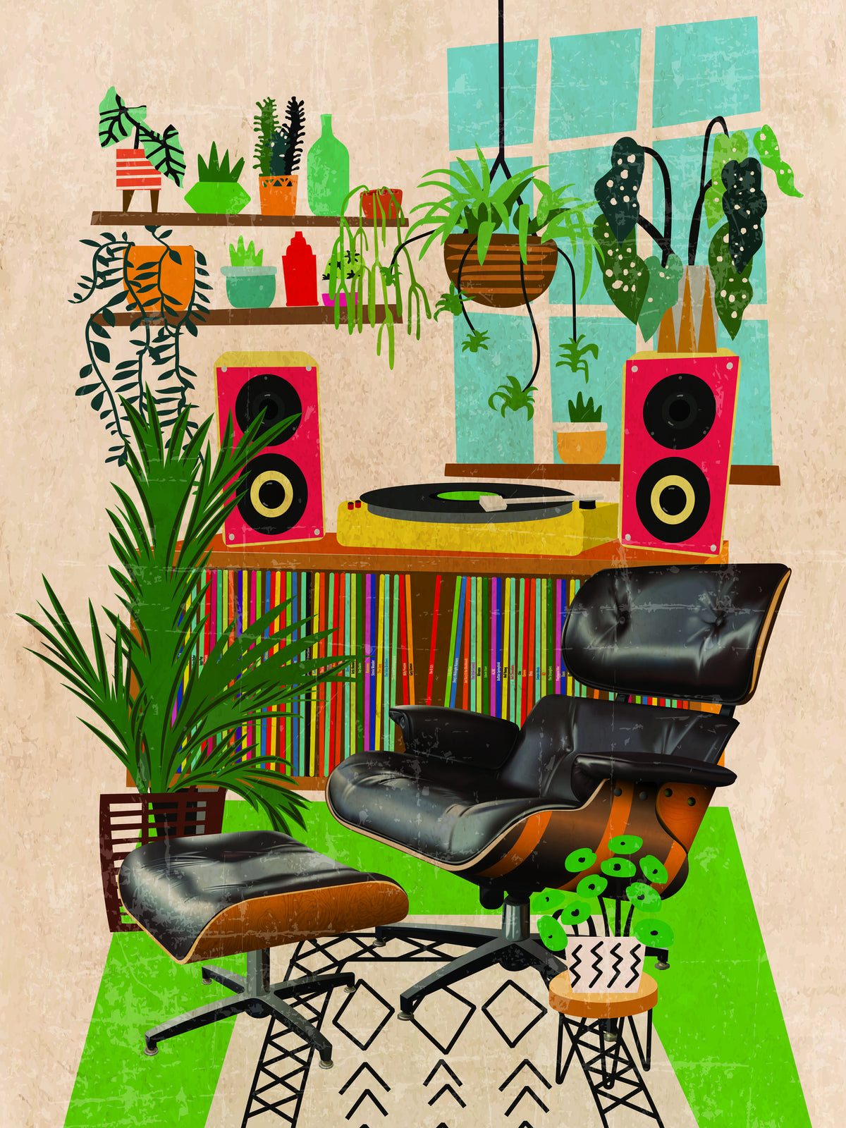 framedposter-print-playing-some-tunes