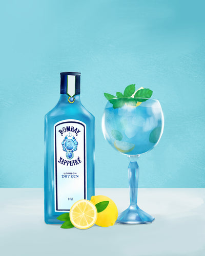 poster-print-gin-cocktail