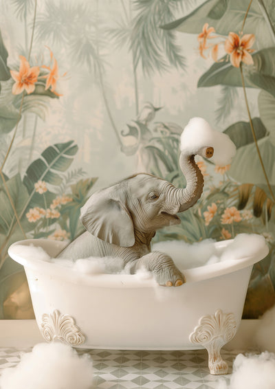 poster-print-elephant-bubble-bliss