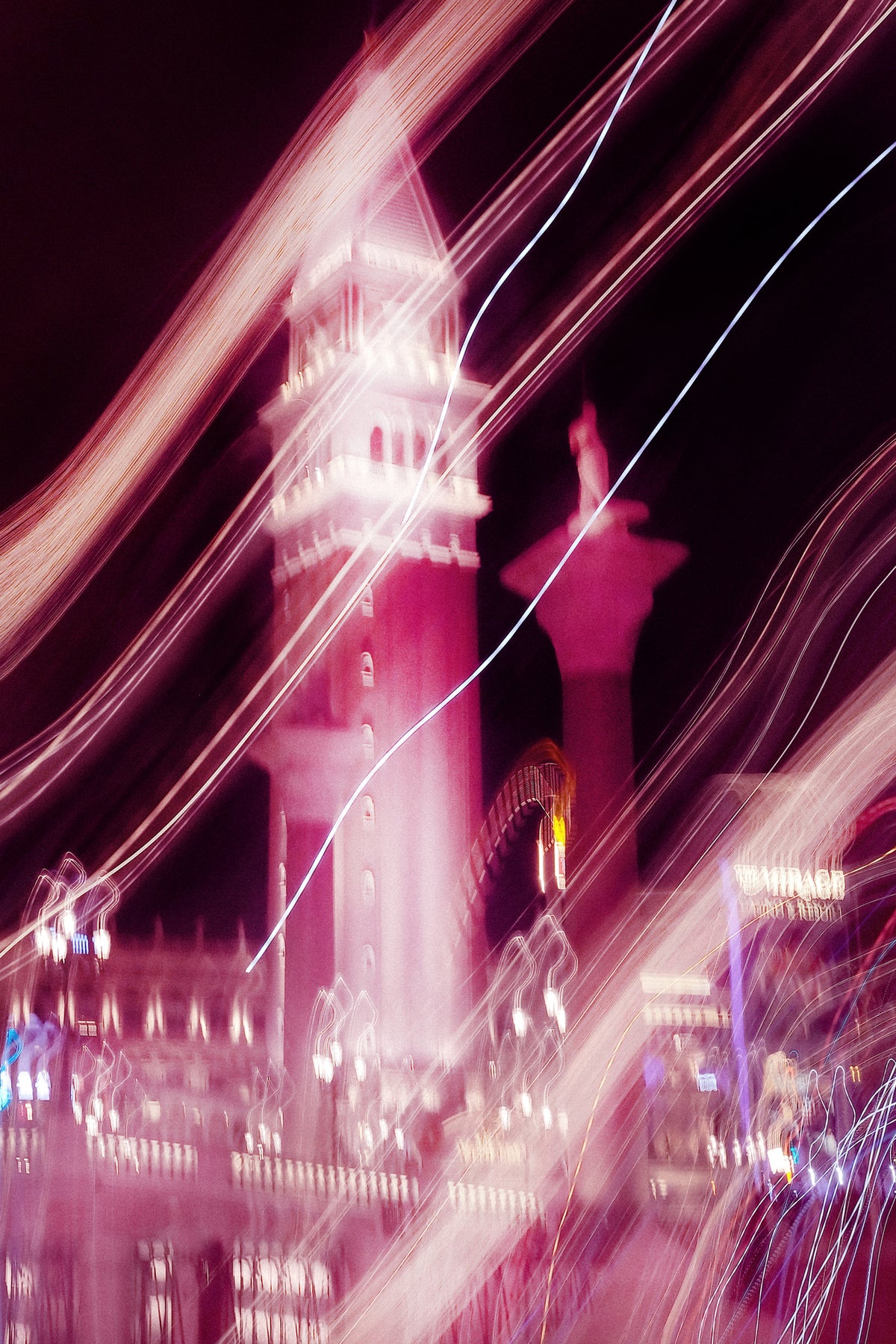 aluminium-print-las-vegas-the-venetian-abstract