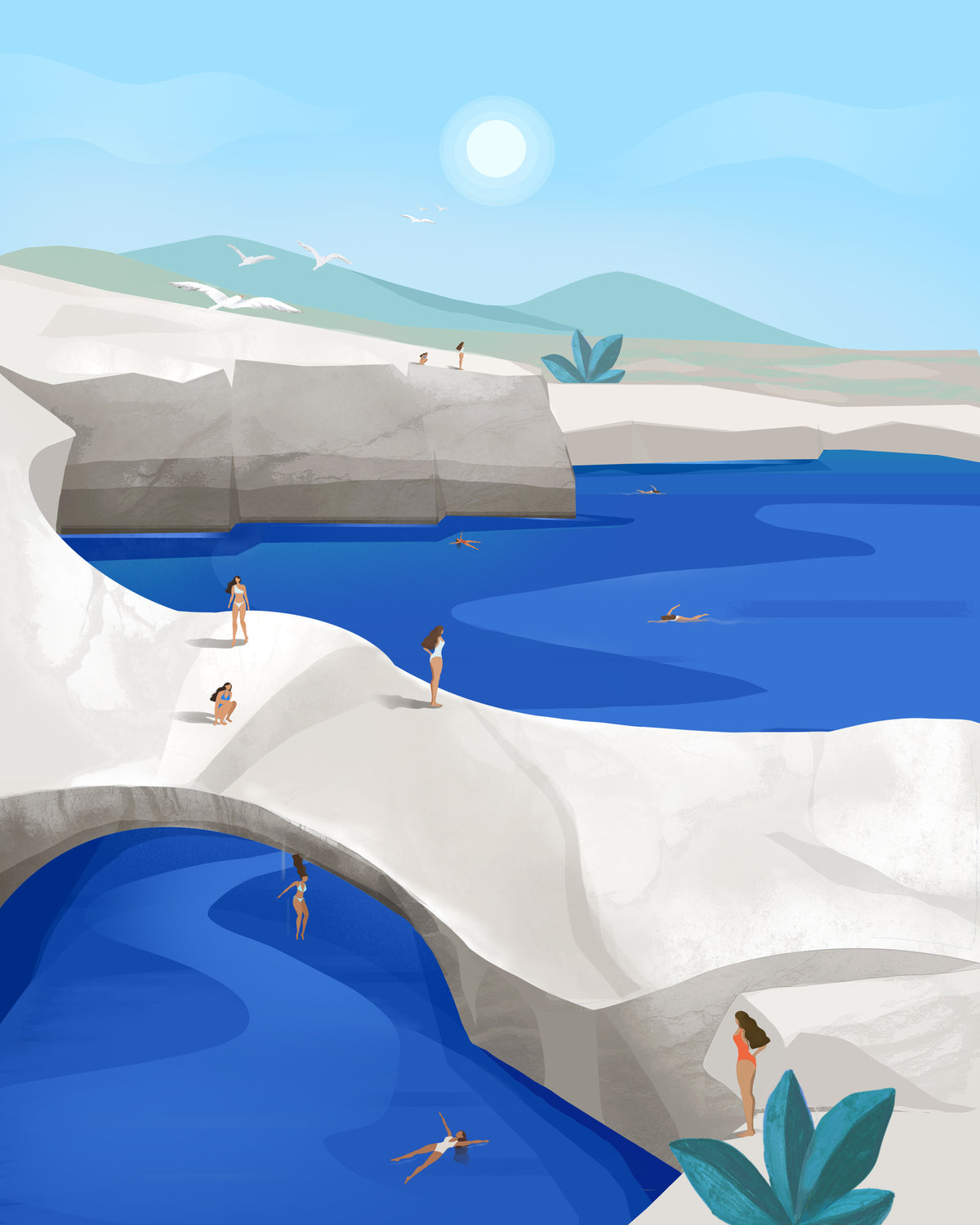 canvas-print-cliff-jumping-greece