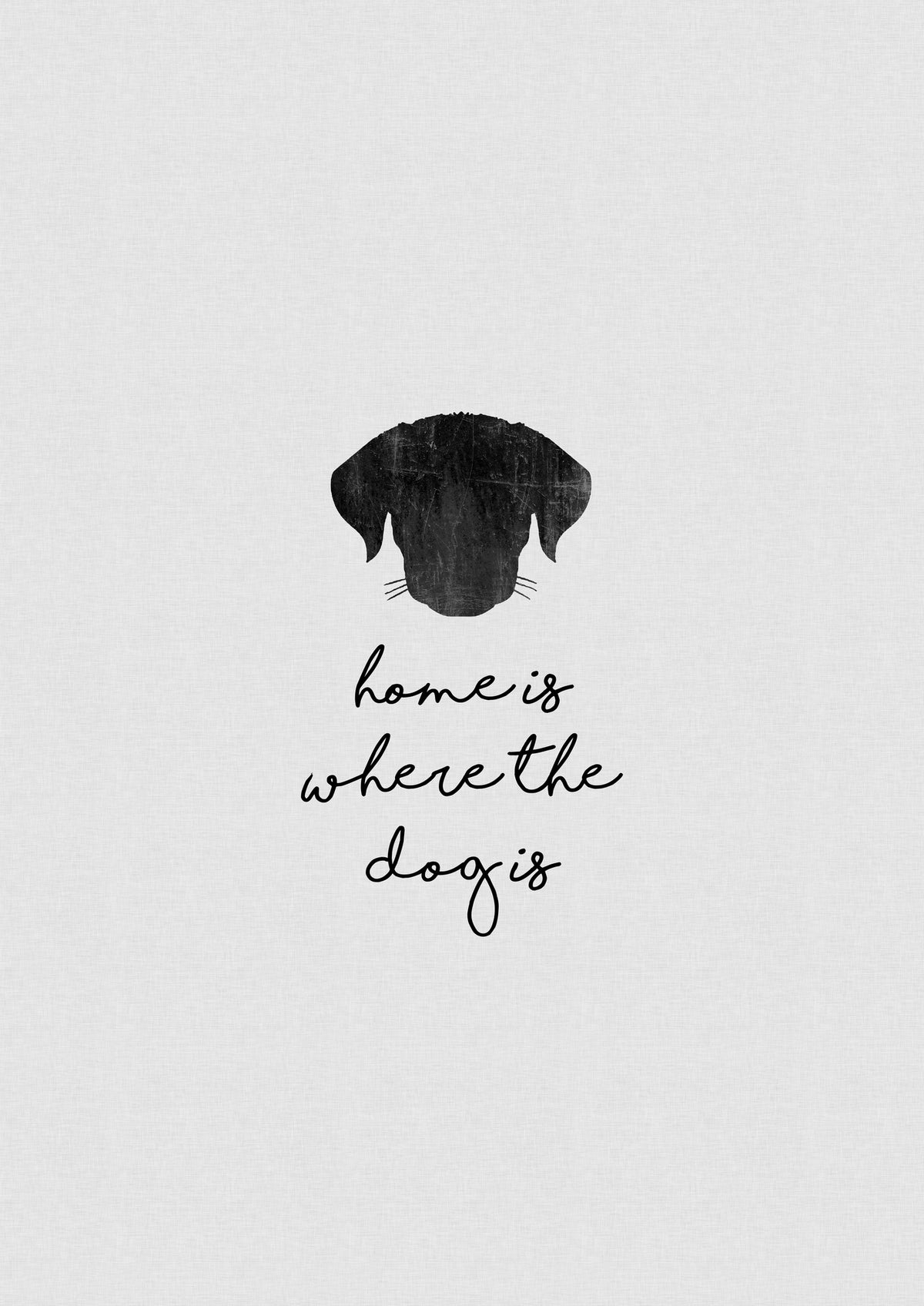 canvas-print-home-is-where-the-dog-is