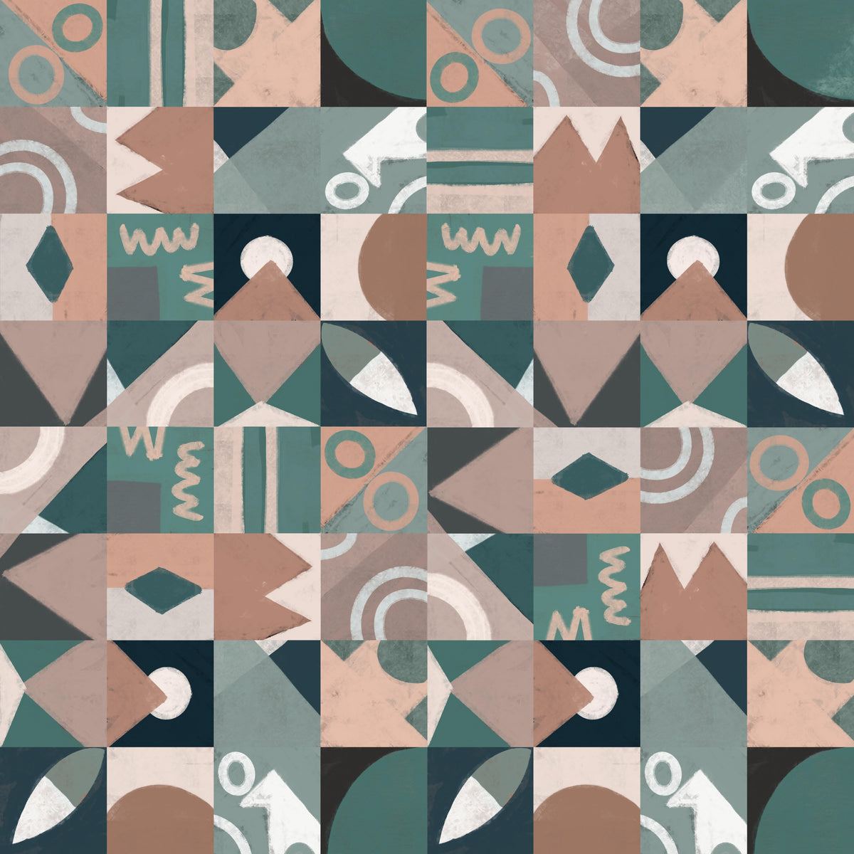 aluminium-print-the-mid-century-grid-pattern