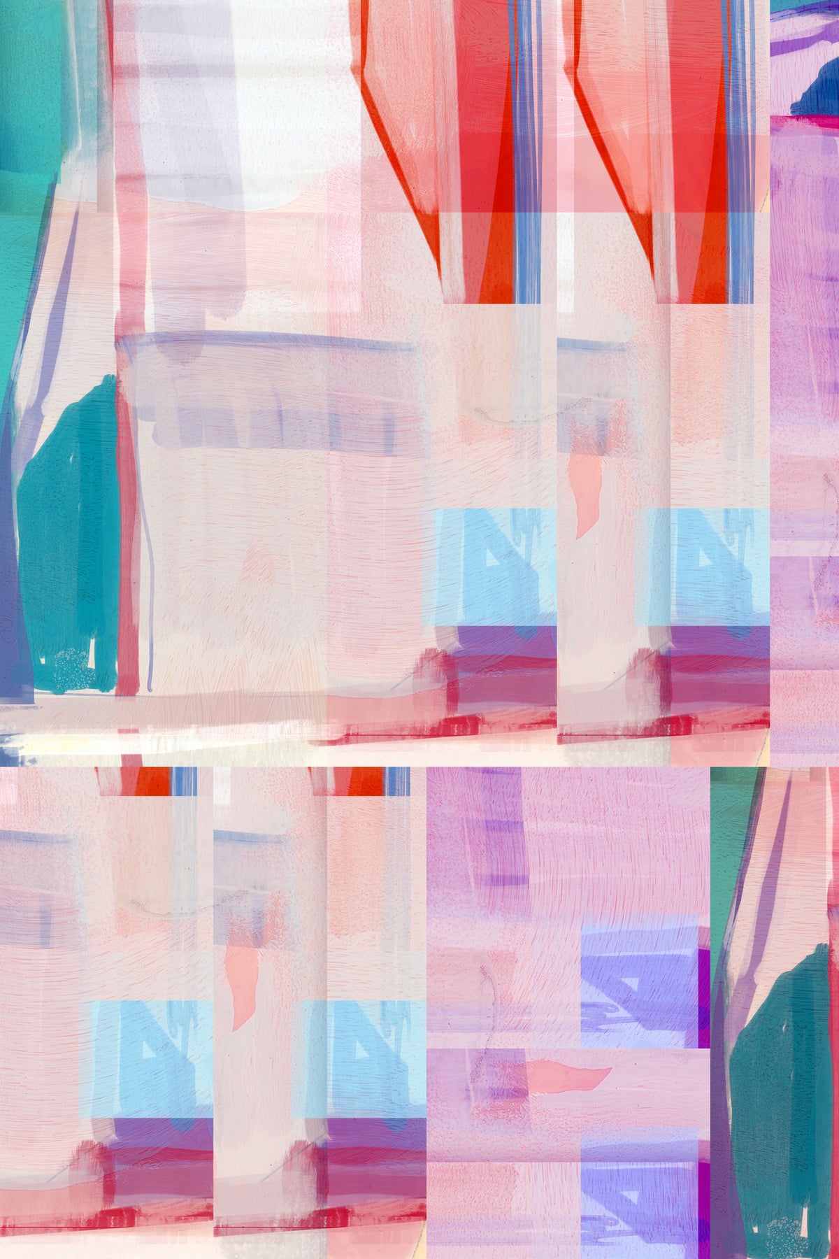 acrylic-print-blue-pink-shapes-no1