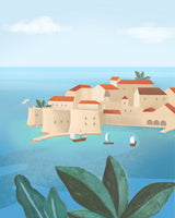 framedposter-print-dubrovnik-city