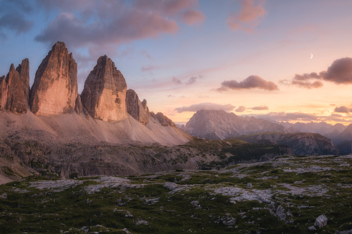 framedposter-print-an-evening-in-the-dolomites