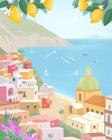 canvas-print-positano-italy