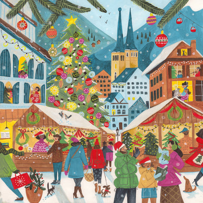 poster-print-christmas-market-in-mountain-village