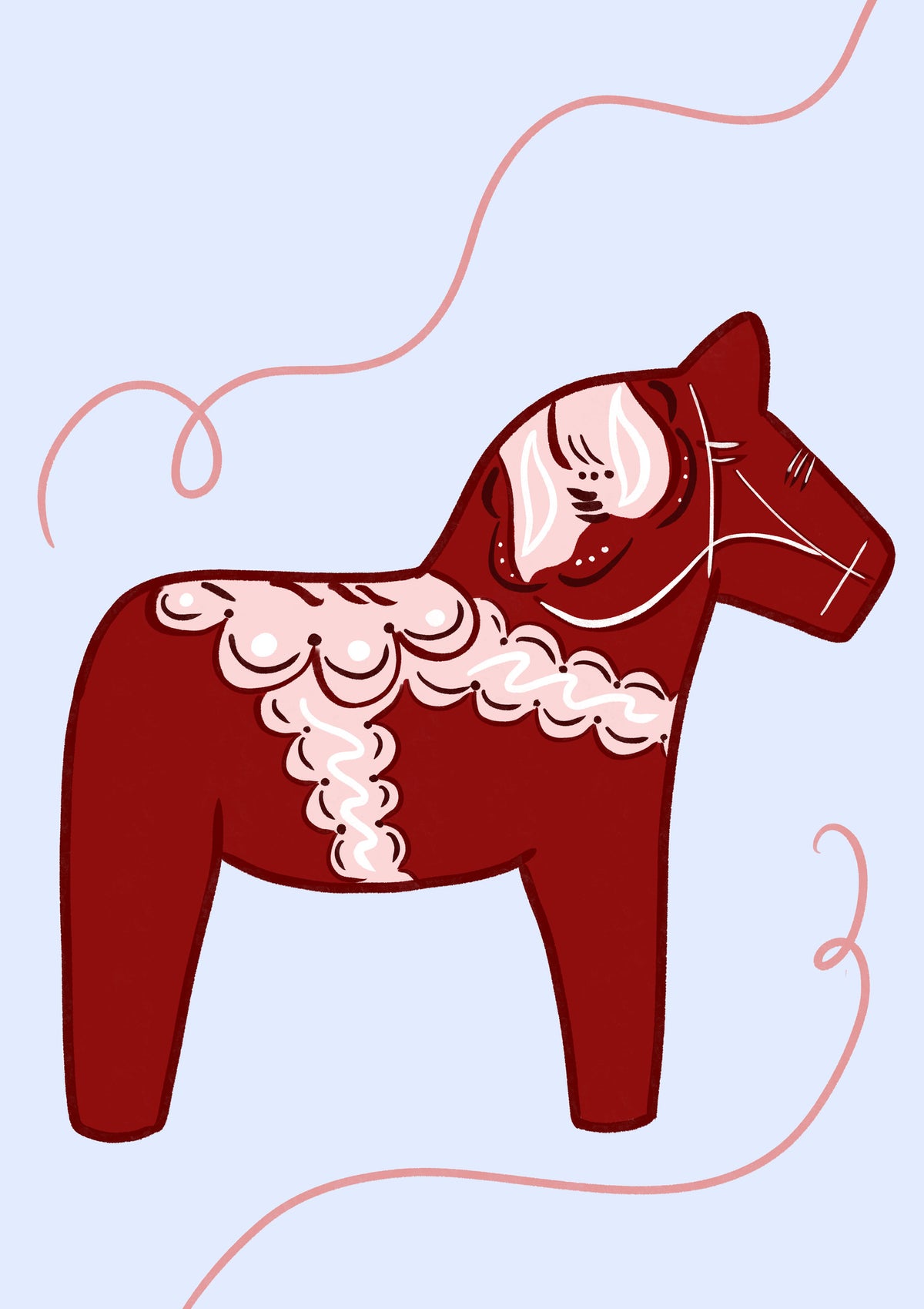 framedcanvas-print-red-horse-whimsy